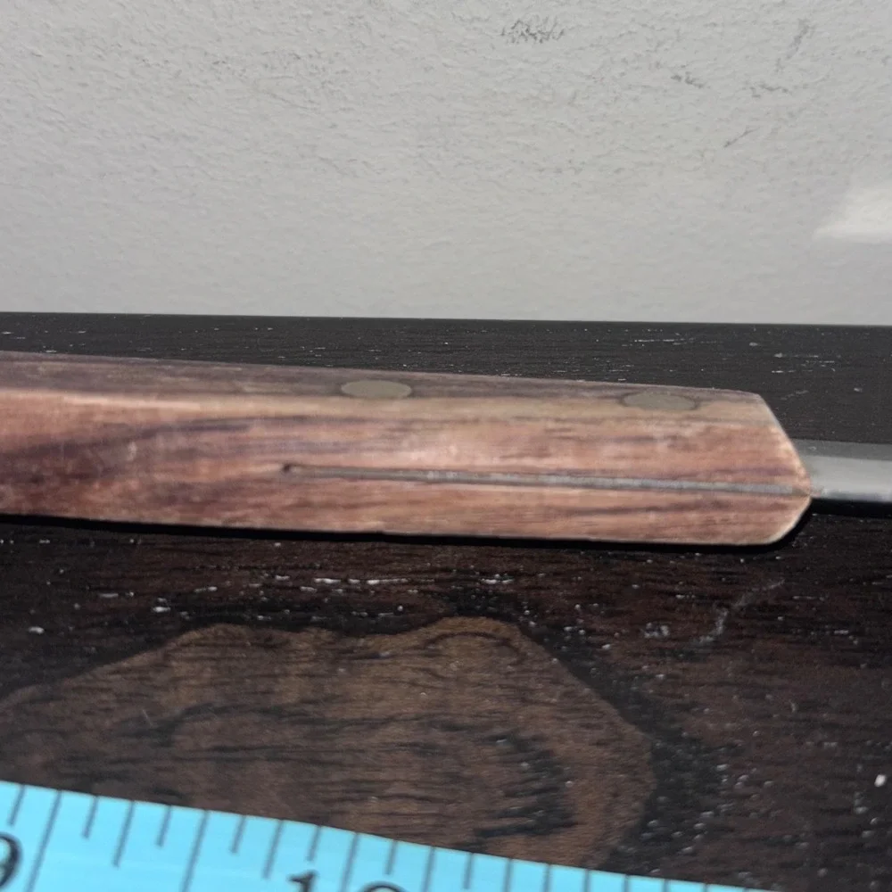Vintage Serrated‎ Bread Knife | Stainless Steel Wooden Handle Japan Kitchen Tool